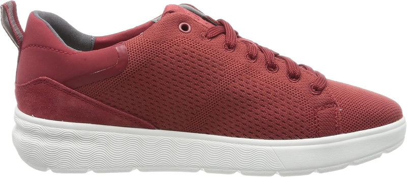 Geox Herren U Spherica Ec4 Sneaker 42 EU Dk Red, 42 EU Dk Red