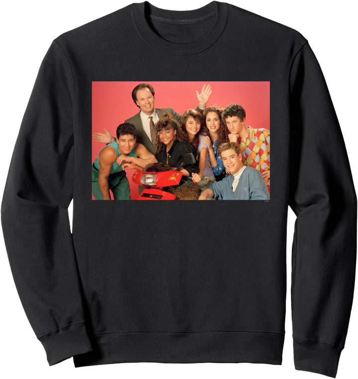 Saved By The Bell Rollergruppe mit Belding Sweatshirt