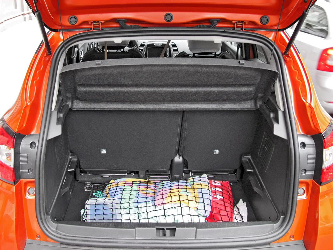 Kofferraum Netz Kompatibel mit Renault Captur Crossover : von 2013, Gepäcknetz Elastisch Kofferraumn