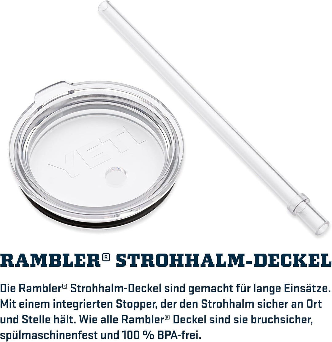 YETI Rambler Strohbecher, Edelstahl, Beekeeper, 35 oz (1035 ml), Beekeeper