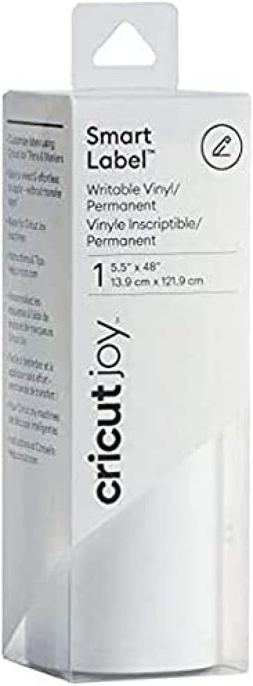 Cricut 2007927 Replacement Blades, Silver, for Joy & Joy Smart Label beschreibbares Vinyl, White Bun