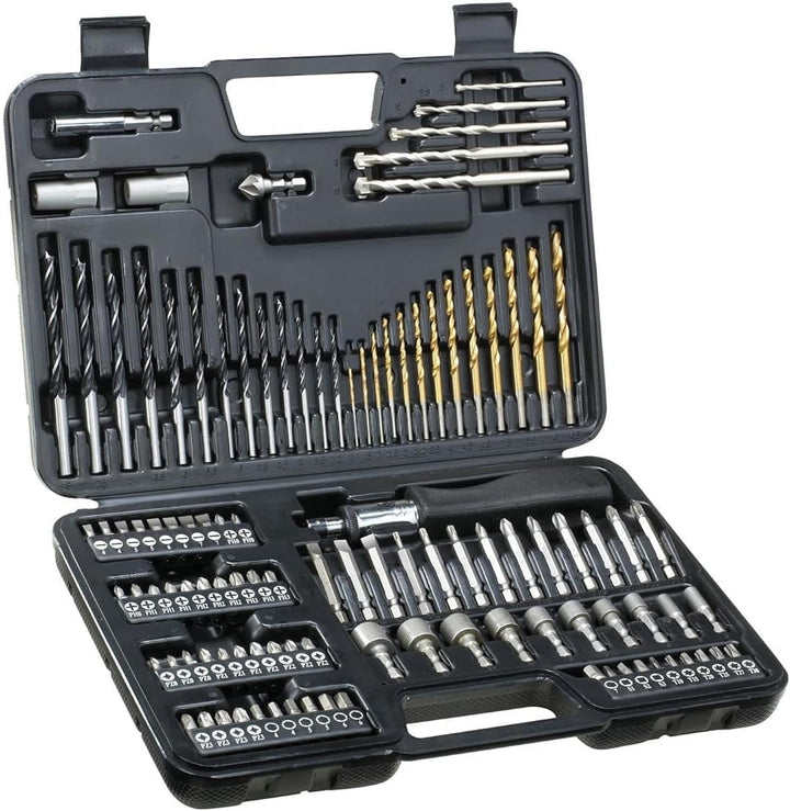 Dewalt Akku-Bohrschrauber (18V, 1.5 Ah, bürstenlos, 15 Drehmomentstufen) & Juego de 109 Piezas para