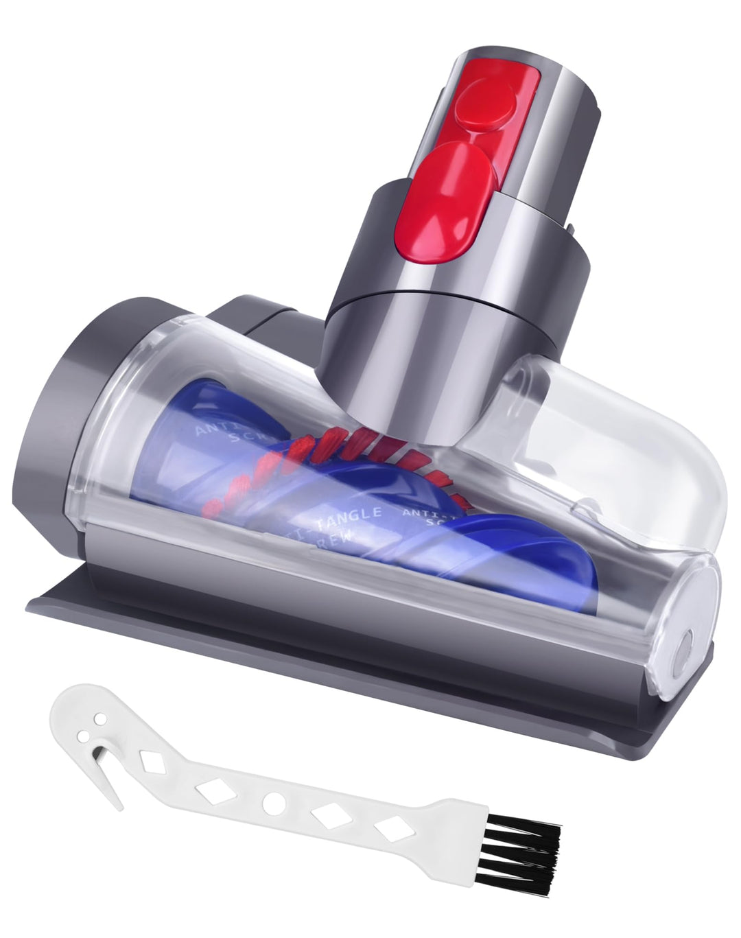 Mini Haardüse Elektrobürste für Dyson V15 V11 V10 V8 V7, Ersatzbürste mit Anti-Tangle Funktion für M