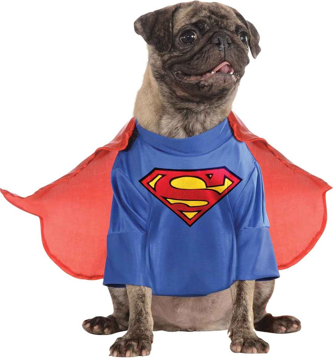DC Comics Haustierkostüm Superman, gross Large (Pack of 1), Large (Pack of 1)