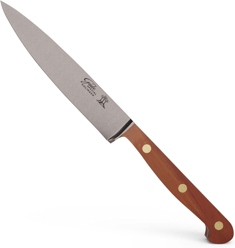 GÜDE Solingen Tradition - Spickmesser geschmiedet, 13 cm, Pflaumenholz, K.GÜDE, Office Messer, Handm