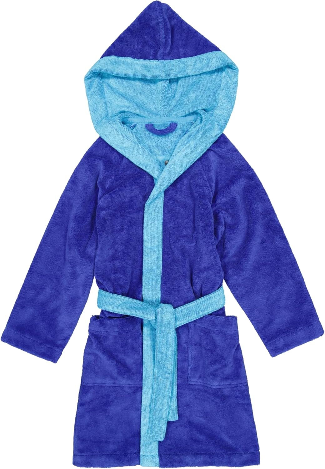 Vossen Kinderbademäntel Kinder Kapuze Bixie reflex blue/ice blue - 0008 98-104, 98-104