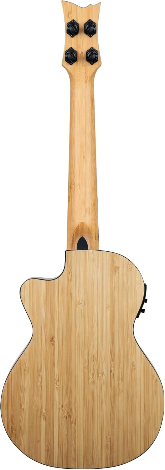 Ortega Guitars Tenor Ukulele elektro-akustisch - Bamboo Series - inklusive Deluxe Gigbag - Bambus (R
