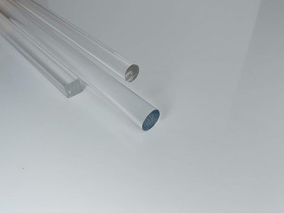 Acrylglas XT, Rundstab klar, Ø 40 mm Lang 500 mm farblos alt-intech®
