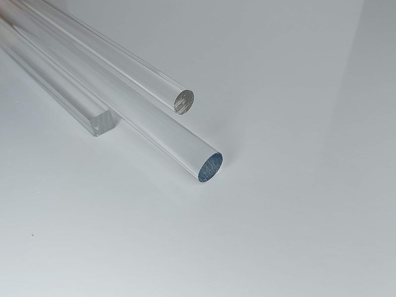 Acrylglas XT, Rundstab klar, Ø 40 mm Lang 500 mm farblos alt-intech®