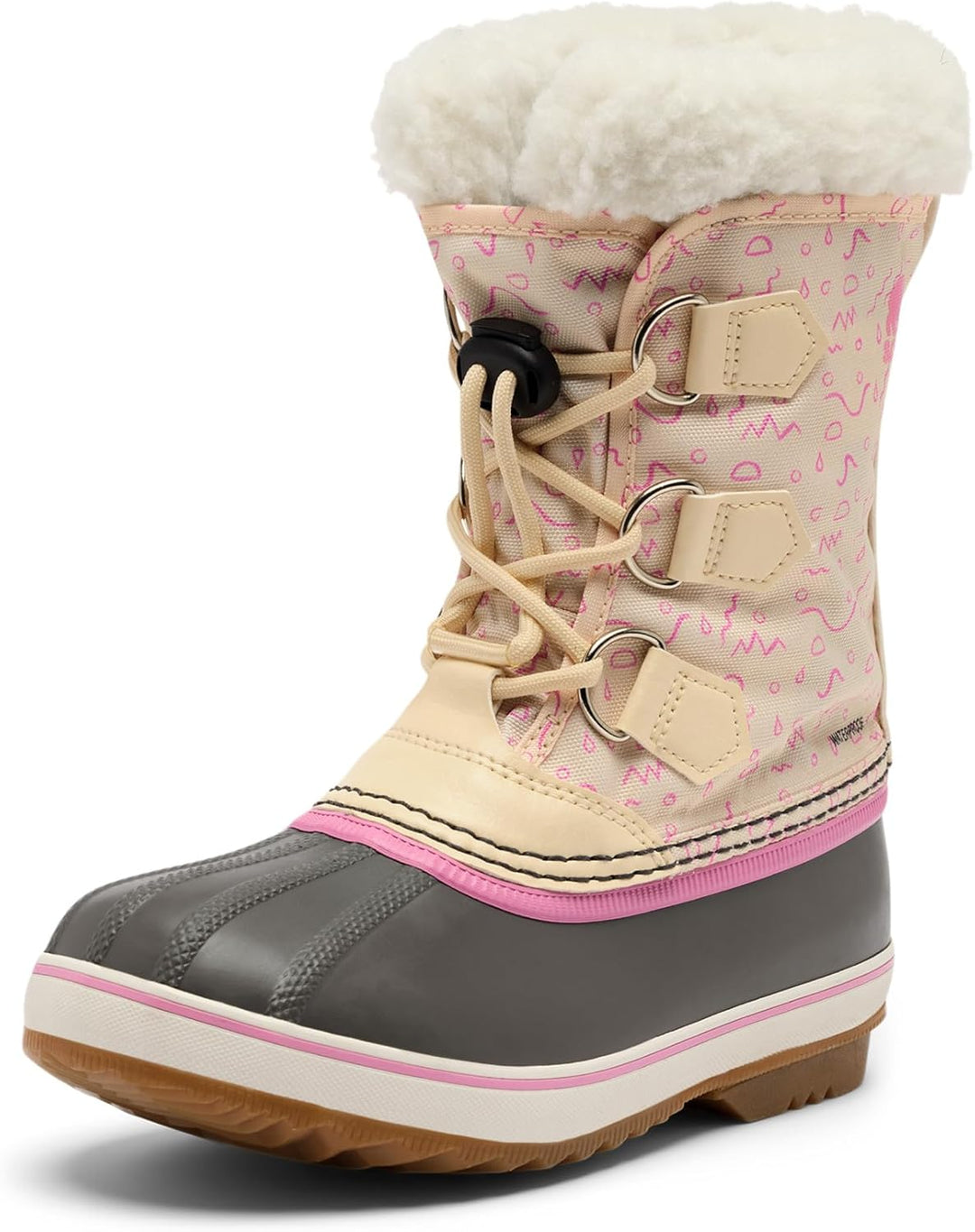 Sorel Yoot PAC Nylon Waterproof wasserdichte Winterstiefel für Kinder, Lila (Purple Dahlia x Foxglov