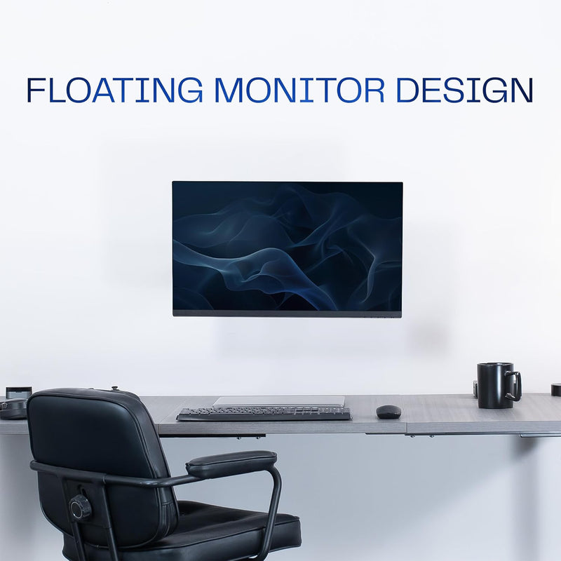VIVO MOUNT-V001G Höhenverstellbare, pneumatische, verlängerte Arm, Einzel-Monitorwandhalterung, voll