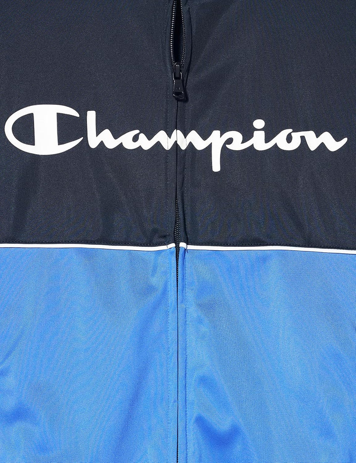 Champion Herren Legacy Tracksuits Color Block Trainingsanzug L (Marineblau/Kobaltblau), L (Marinebla