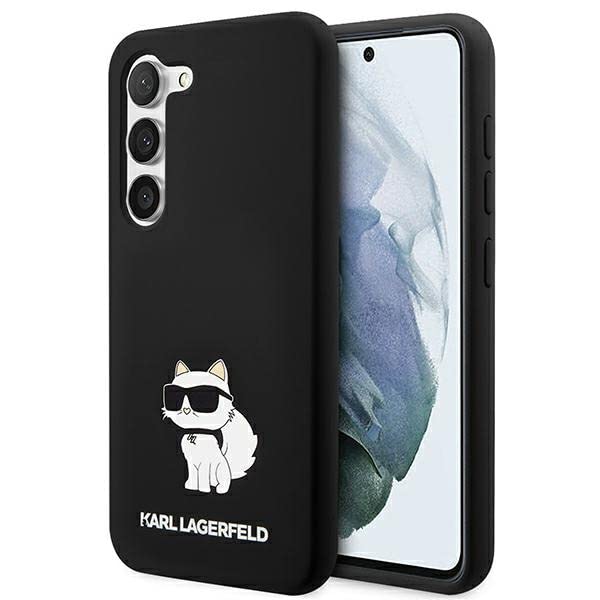KARL LAGERFELD Hülle KLHCS23MSNCHBCK Samsung S23+ S916 schwarz silikon Choupette