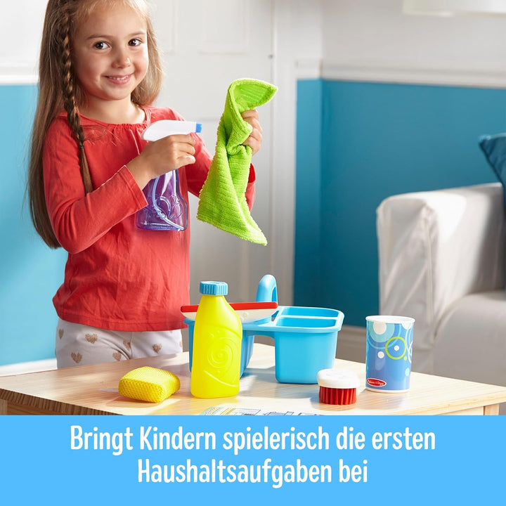 Melissa & Doug 18602 Melissa & Doug Reinigungscaddyset | Fantasiespiel | Spielsets | 3+ | Geschenk f