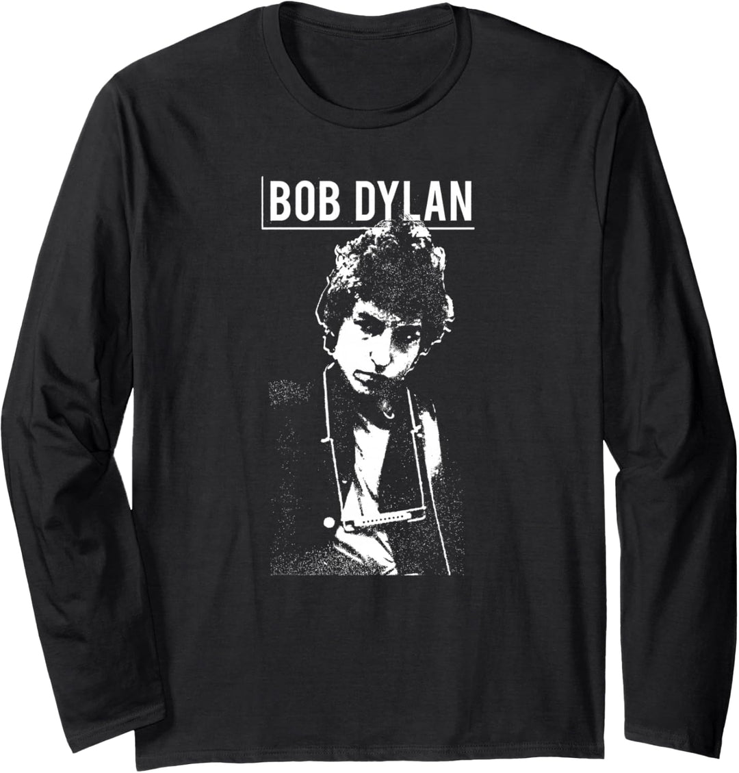 Bob Dylan Harmony 60s (weiss) Langarmshirt