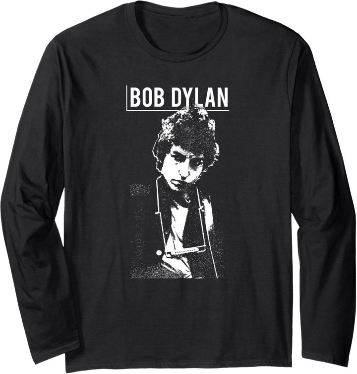 Bob Dylan Harmony 60s (weiss) Langarmshirt