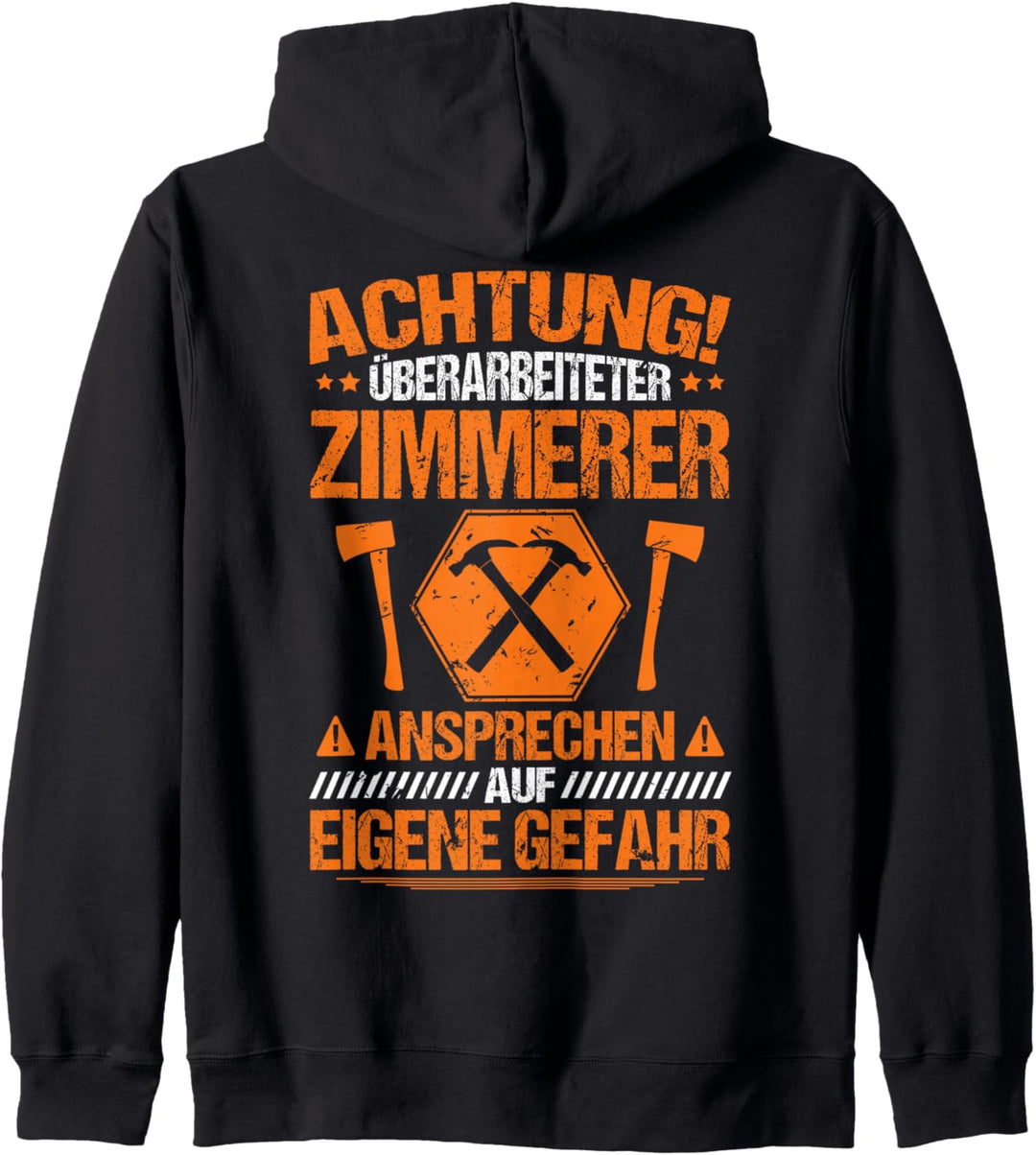 Zimmermann Überarbeiteter Zimmerer Kapuzenjacke
