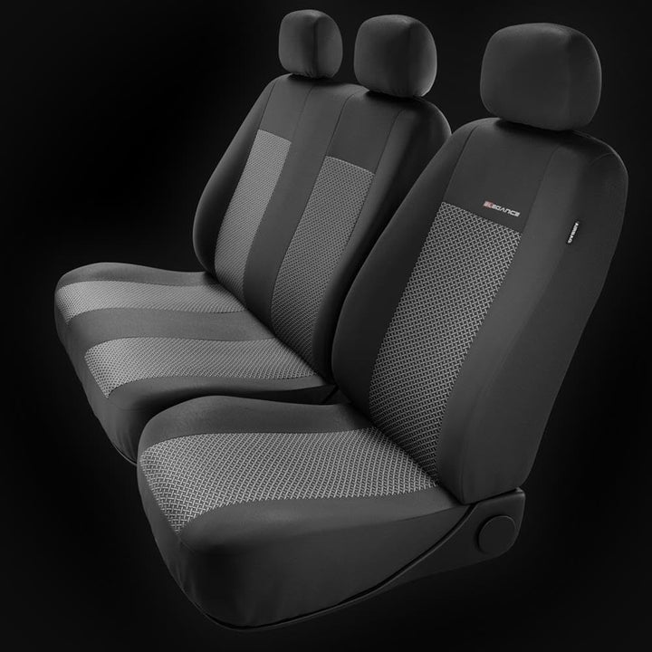 Mossa - Universal Sitzbezüge Auto kompatibel mit VW Volkswagen Transporter III, IV, V, VI, VII (1996