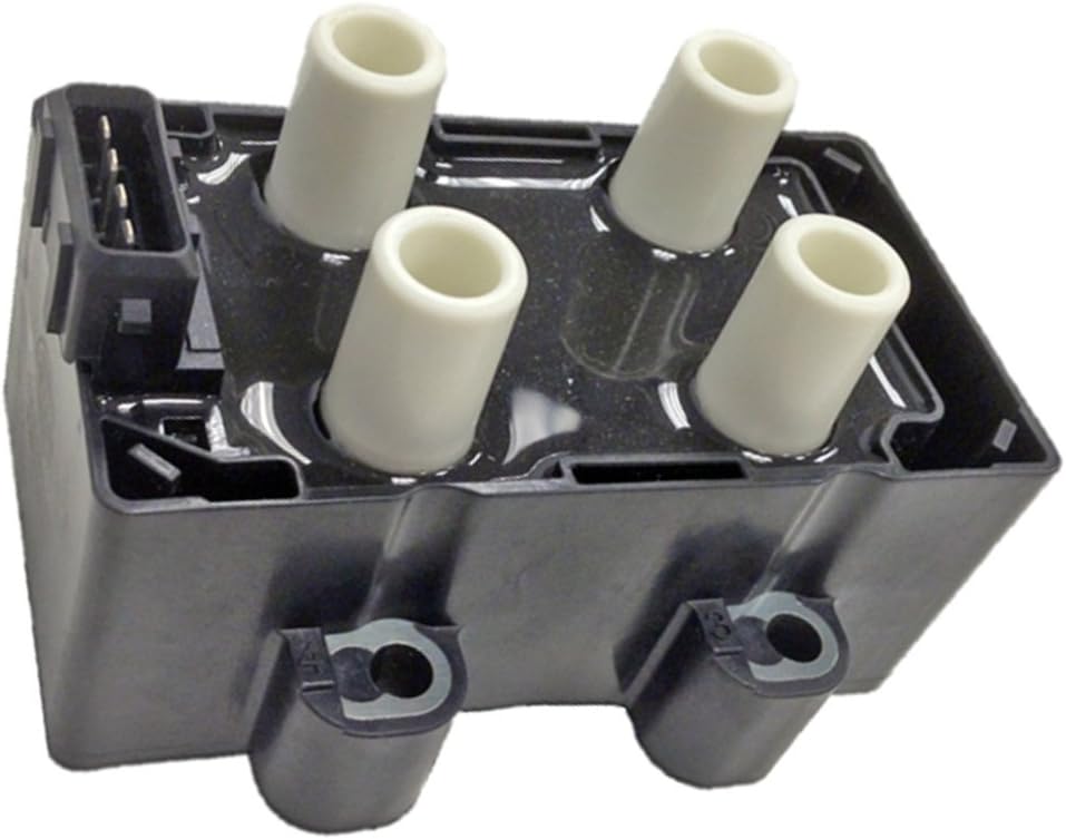 HELLA 5DA 358 000-251 Zündspule - 12V - 4-polig - Blockzündspule - geschraubt