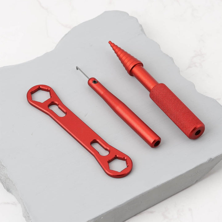 SG Store 1 Set Rollenreparaturwerkzeug-Set 90x13mm/8x78mm für die Wartung von Angelrollen Rot