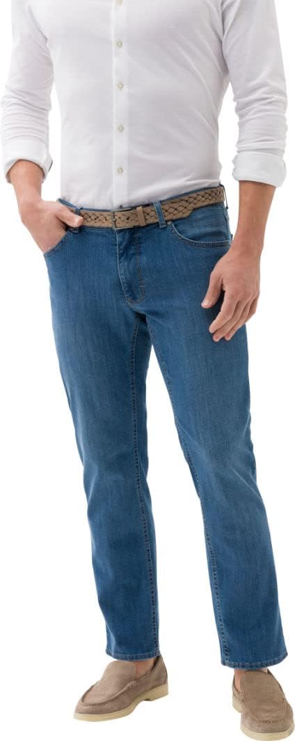 BRAX Herren Style Cooper Masterpiece Jeans Light Blue 31W / 32L, Light Blue 31W / 32L