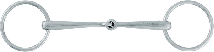 Stübben Gebiss 2296 Unterlegtrense einfach gebrochen 13,5 cm - 12 mm - Sweet Copper, 13,5 cm - 12 mm