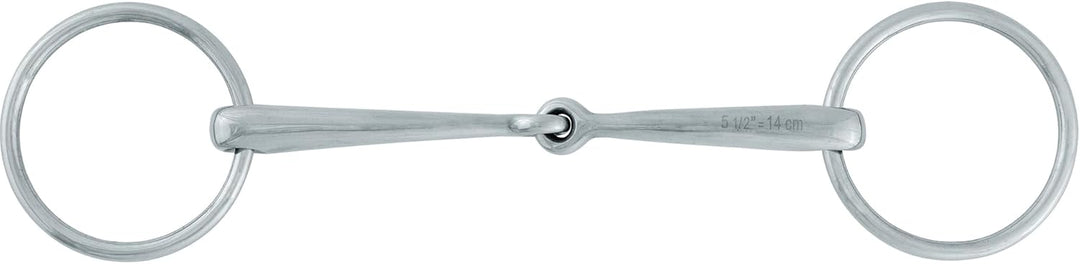 Stübben Gebiss 2296 Unterlegtrense einfach gebrochen 11,5 cm - 12 mm - Sweet Copper, 11,5 cm - 12 mm