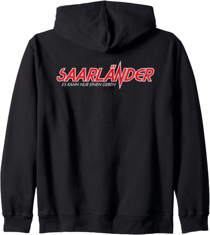 SAARLÄNDER Es kann nur einen geben - Fun Saarland Kapuzenjacke