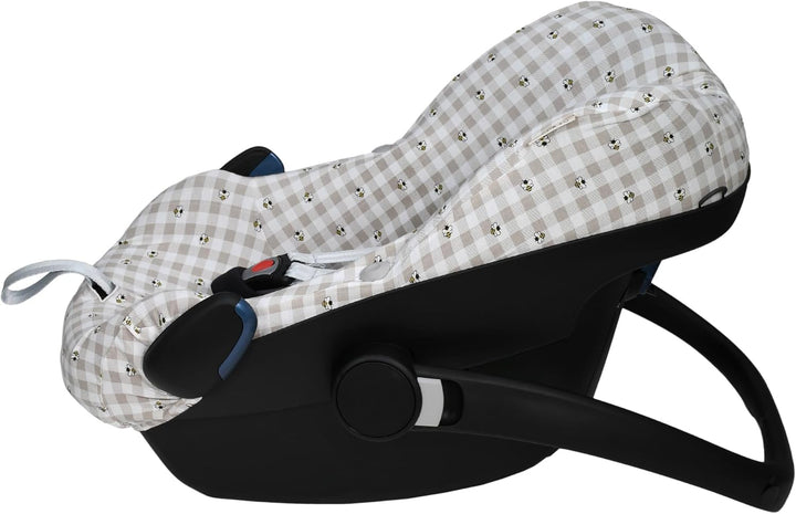 JYOKO KIDS Bezug für Autositz kompatibel mit Pebble Maxi Cosi Pebble Pro I-Size, aus Baumwolle (Picn