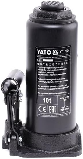 HYDRAULIC BOTTLE JACK 10T