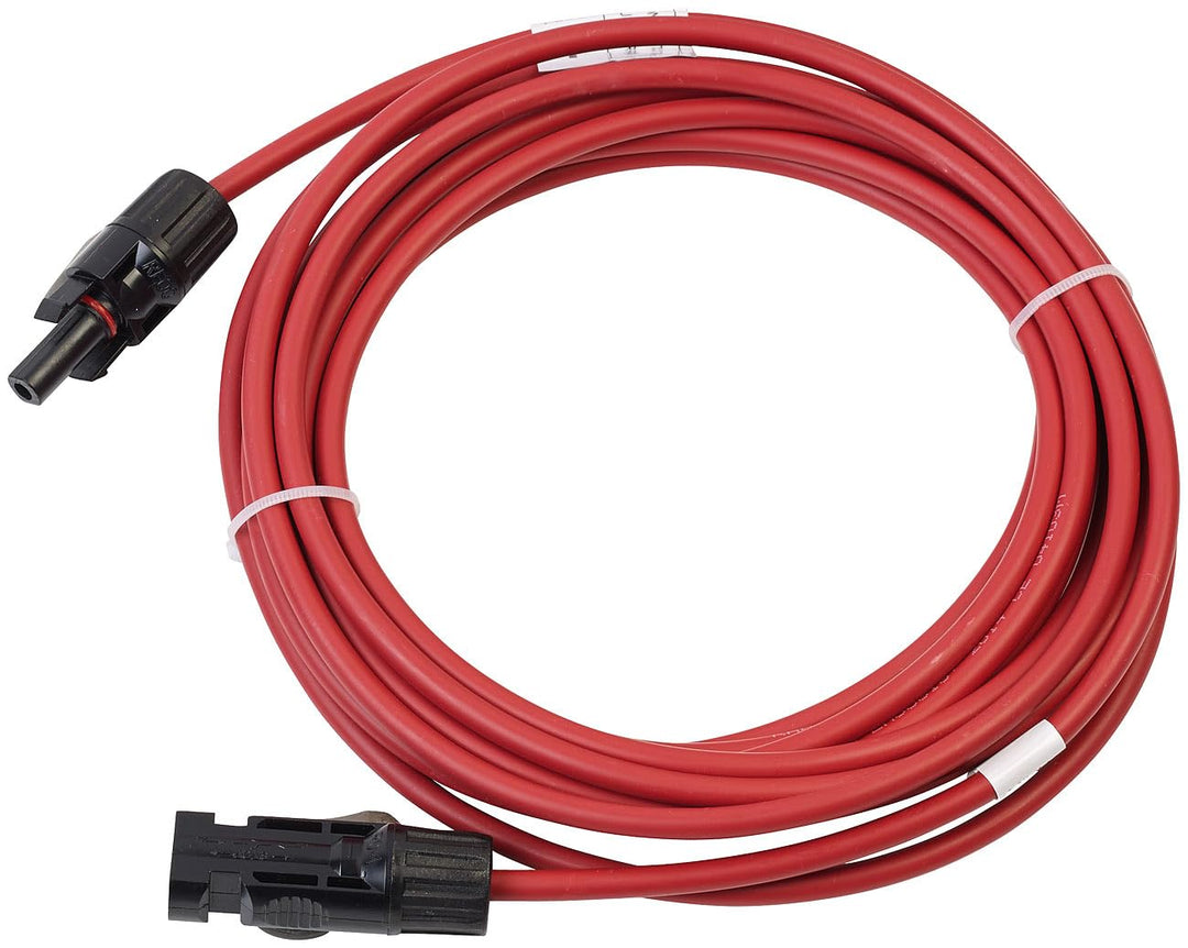 revolt PV Kabel: Solar-Verlängerungskabel, MC4-kompatibel, 2X 6 mm² (10 AWG), 5 m, IP68 (Solar Kabel