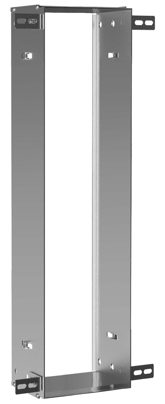 Emco Asis 300 Einbaurahmen für Module mit 964 mm Höhe geeignet I Aluminium Rahmen für Unterputz WC M