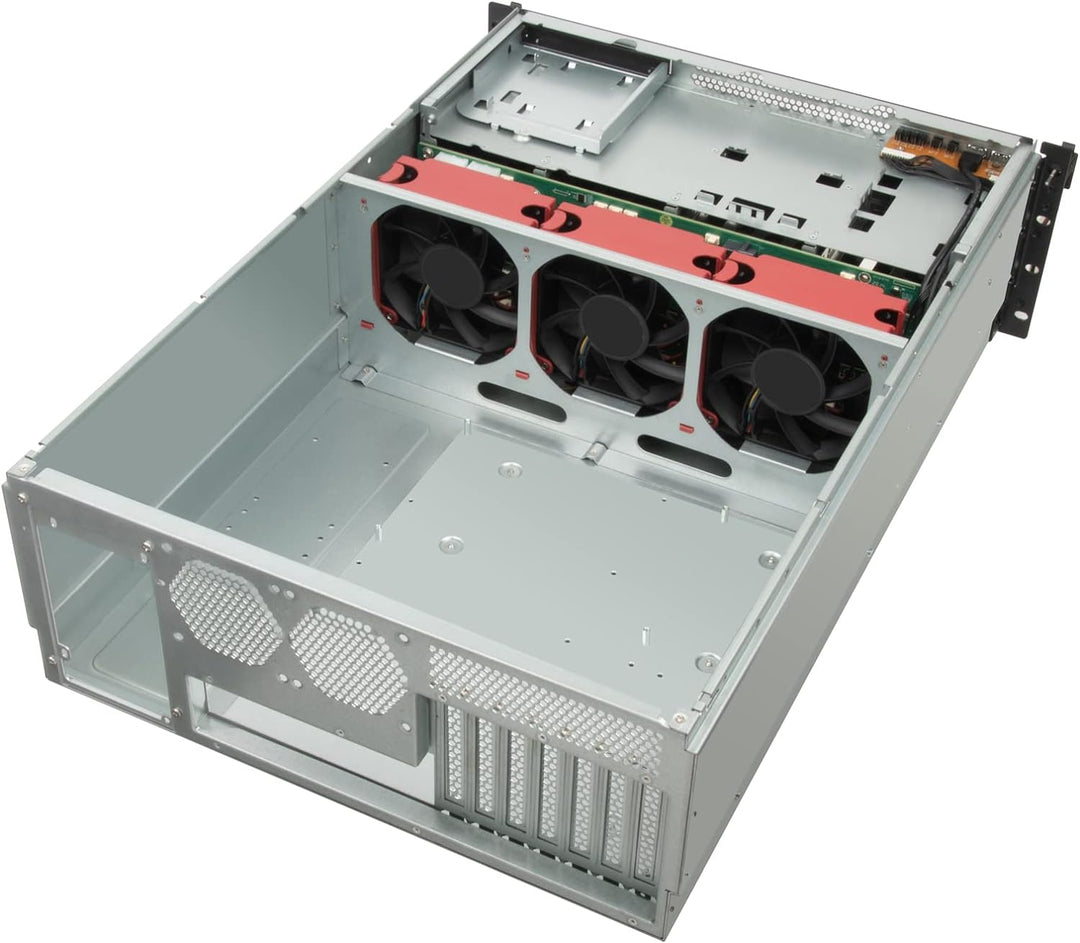 SilverStone Technology RM43-320-RS, 4HE-Rackmount-Speicherservergehäuse mit 20 Schächten für 2,5-Zol