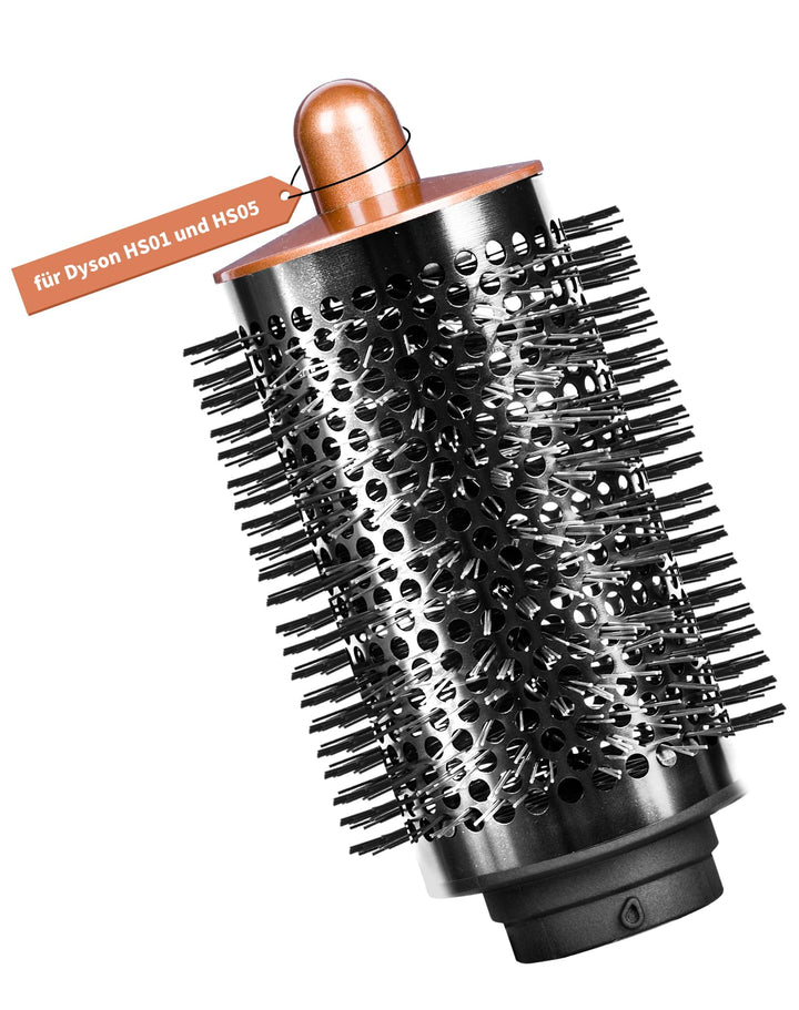Verbesserte grosse, runde Volumenbürste für Dyson für Airwrap Aufsätze HS01 HS05, Volumenaufsatzbürs