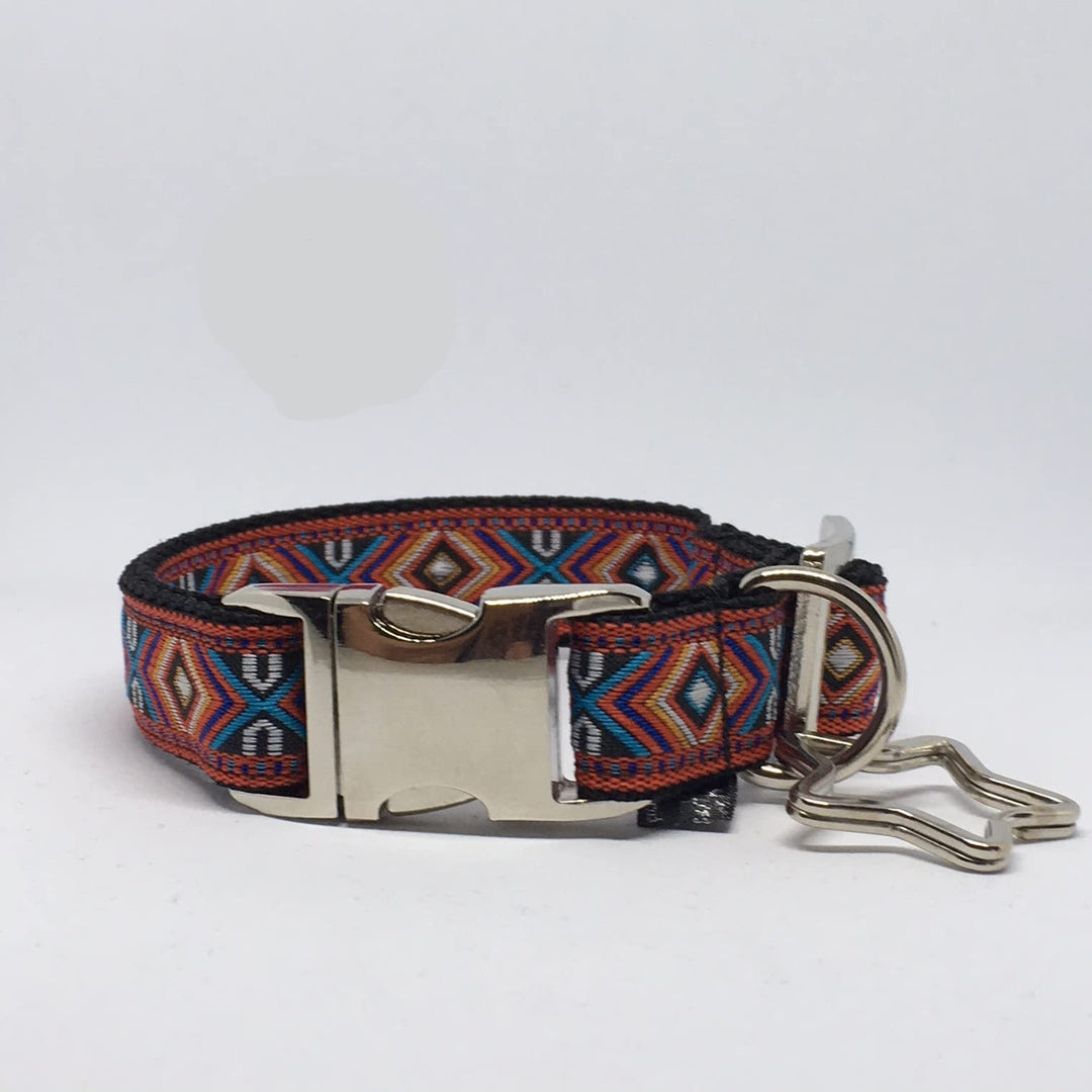 Jimmy und Katz Hundehalsband Summer Red 26-40cm x 2cm rot, rot