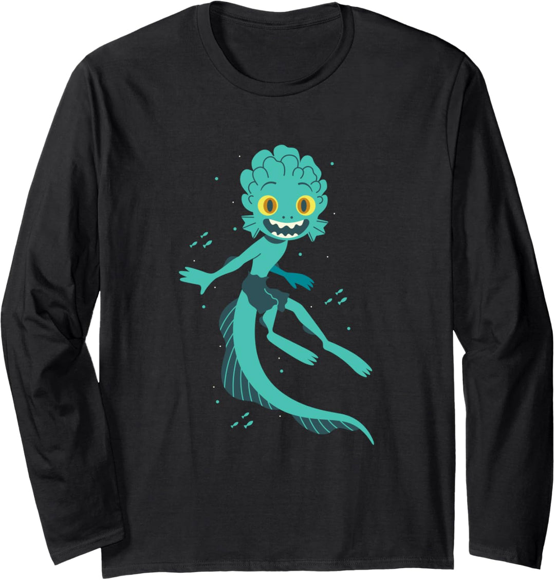 Disney Pixar Luca Portrait Langarmshirt