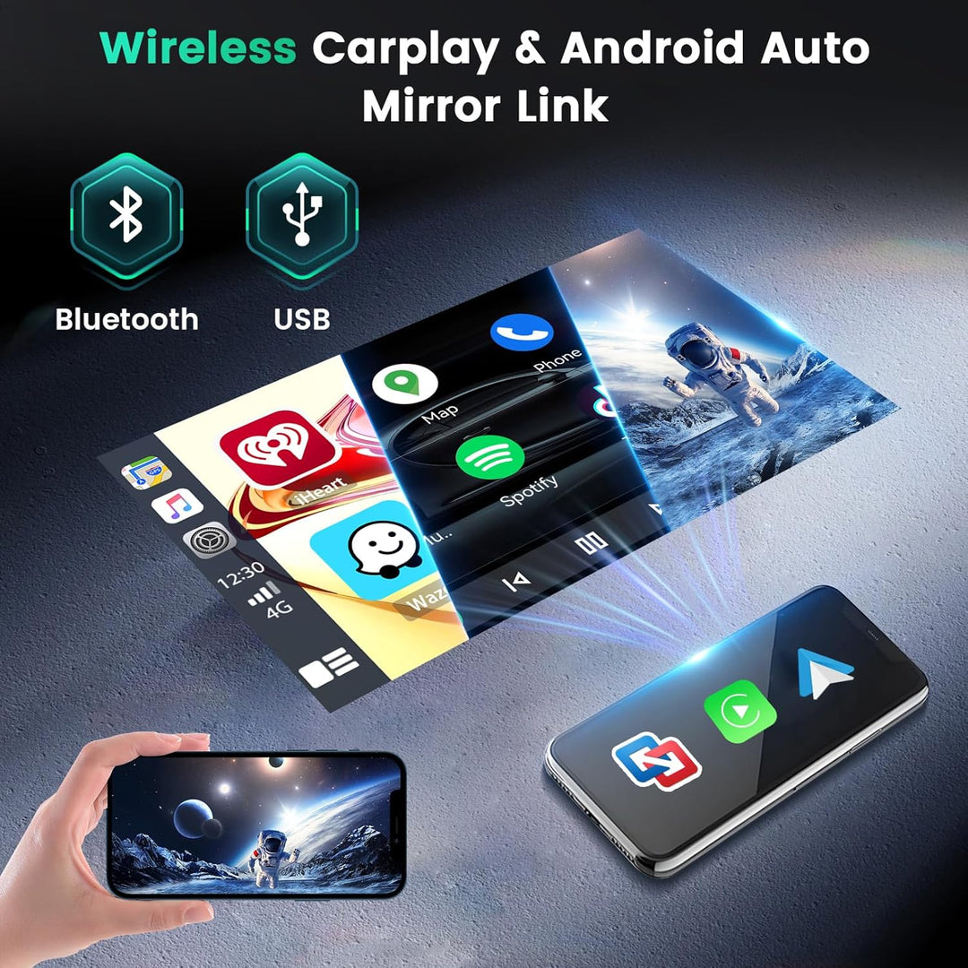 8 Core 6G+128G DSP Hikity Android Autoradio für VW Golf 5 6 Passat Tiguan Polo Caddy Seat, 7" Touchs
