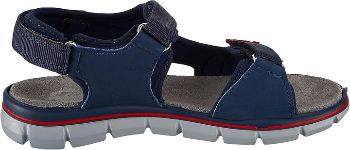 PRIMIGI Herren Tevez Durchgängies Plateau Sandalen 37 EU Blu Blu Scuro, 37 EU Blu Blu Scuro