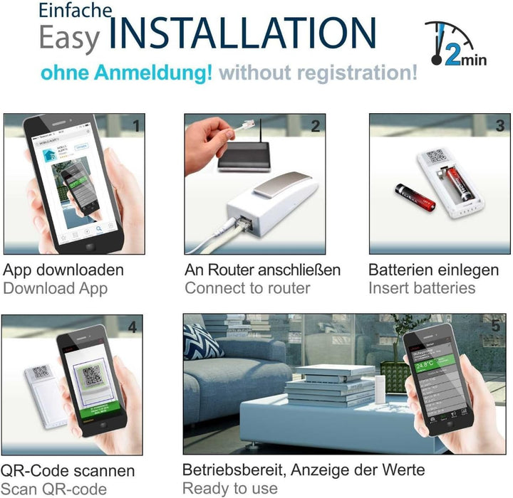 Technoline Fensterkontakt 3er Set MA 10800-3