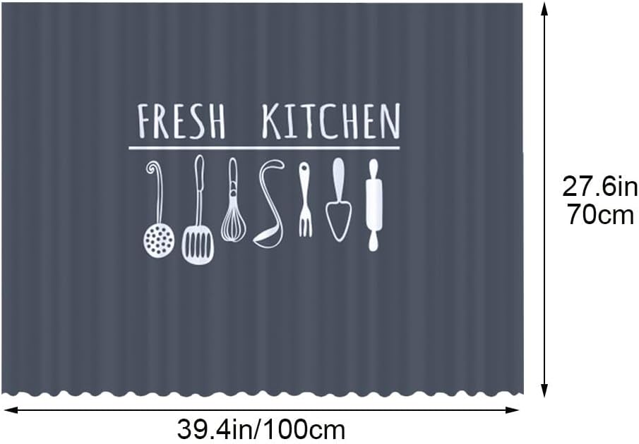 Wudaizhi Schrank Küchenvorhänge Staubdes Schrankgarderobe Cover Selbstkleber Schrankvorhänge Für Küc