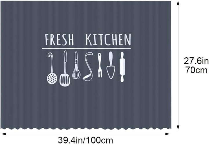 Wudaizhi Schrank Küchenvorhänge Staubdes Schrankgarderobe Cover Selbstkleber Schrankvorhänge Für Küc
