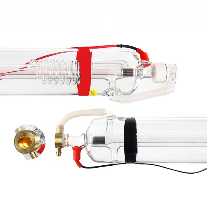 CO2 Glas Laserröhre 80W Länge von 1250 mm Diam. 50 mm Laser Tube für Laser Gravier- und Schneiden Ma