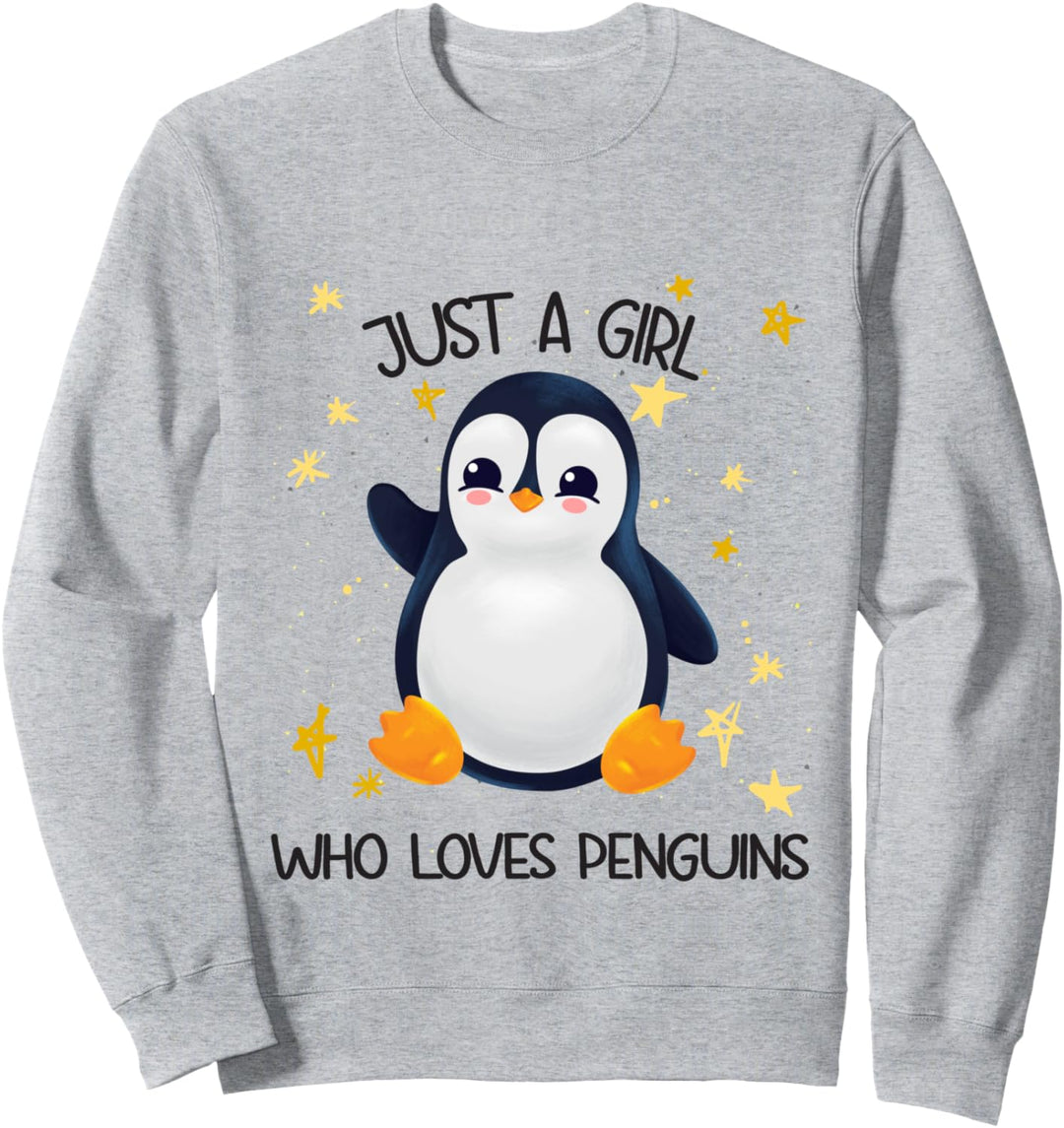 Just A Girl Who Loves Pinguine Sweatshirt