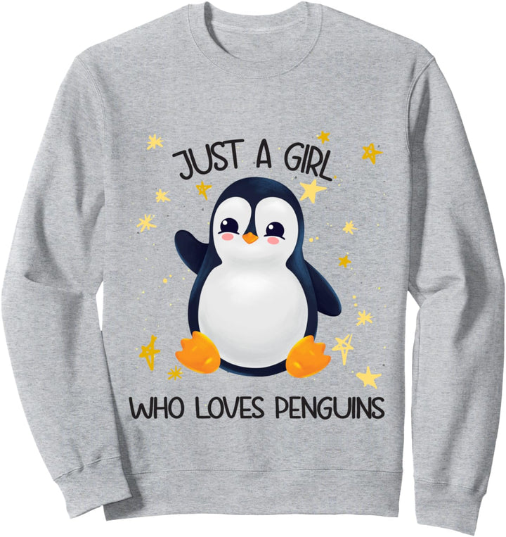 Just A Girl Who Loves Pinguine Sweatshirt