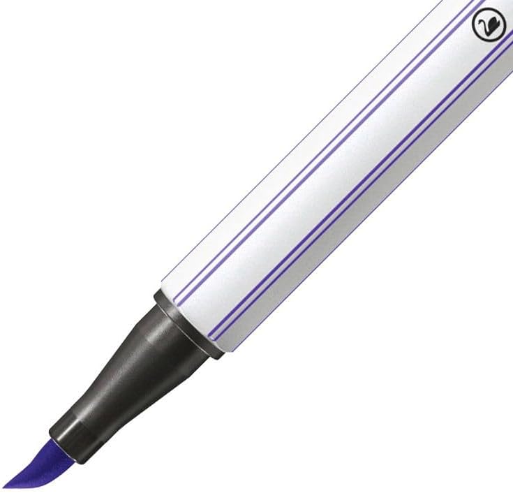 Premium-Filzstift mit Pinselspitze für variable Strichstärken - STABILO Pen 68 brush - ARTY - 24er P