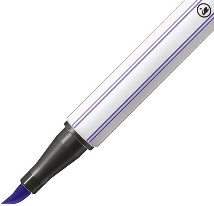 Premium-Filzstift mit Pinselspitze für variable Strichstärken - STABILO Pen 68 brush - ARTY - 24er P