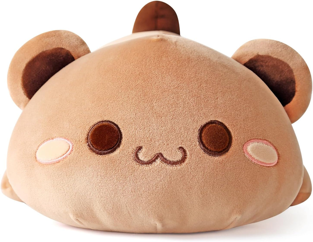 shownicer Plüschtier Braun Bär Kuscheltier Stofftier Kawaii Bär Plüsch, Bär Plüschkissen Spielzeug,