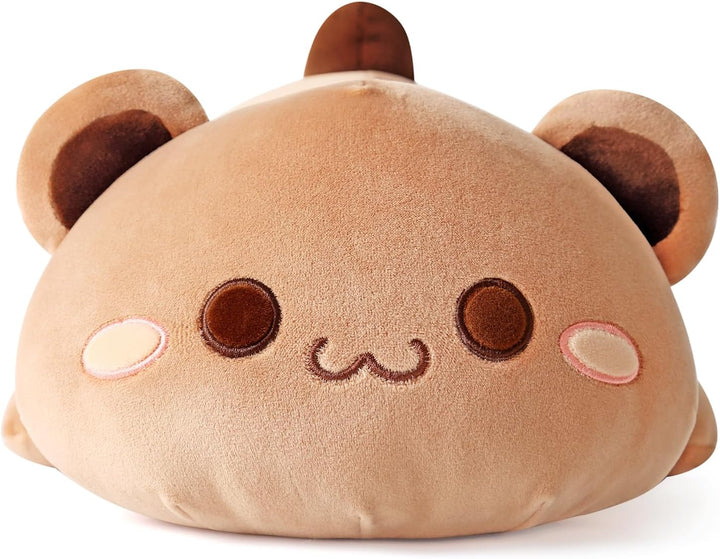 shownicer Plüschtier Braun Bär Kuscheltier Stofftier Kawaii Bär Plüsch, Bär Plüschkissen Spielzeug,