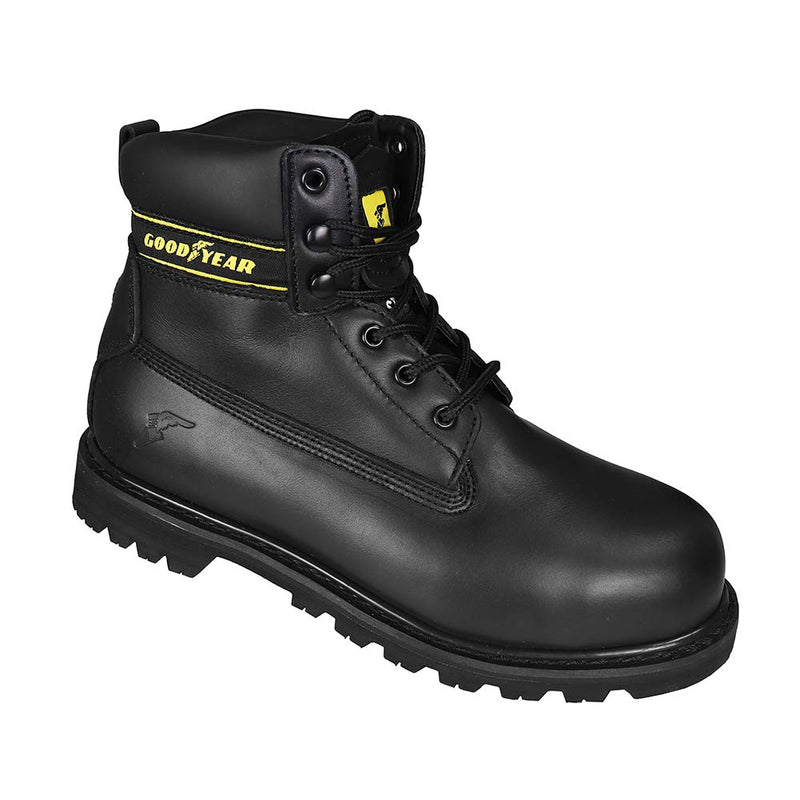 Goodyear S3 SRC, Herren Sicherheitsstiefel, Schwarz (schwarz schwarz), 47 EU (12 UK) 47 EU Schwarz,