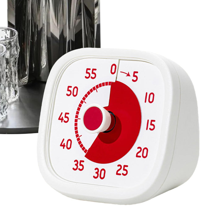 Visuelle Uhr für Kinder - Visueller Timer 60 Min. | Zeitmanagement Lernhilfe Geräuschlos Für Lehrer
